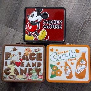 Loungefly licensed metal lunchboxs